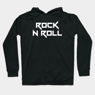 rock n roll logo Hoodie